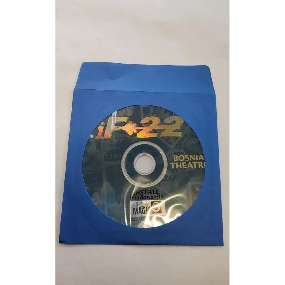 iF - 22 Raptor Simulation - PC Game CD-ROM - DISC ONLY
